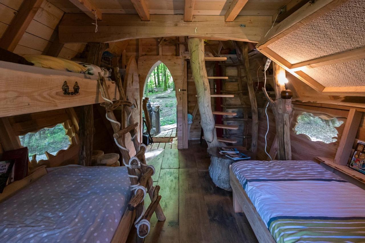 L'Arbre A Cabane Guyonvelle ภายนอก รูปภาพ