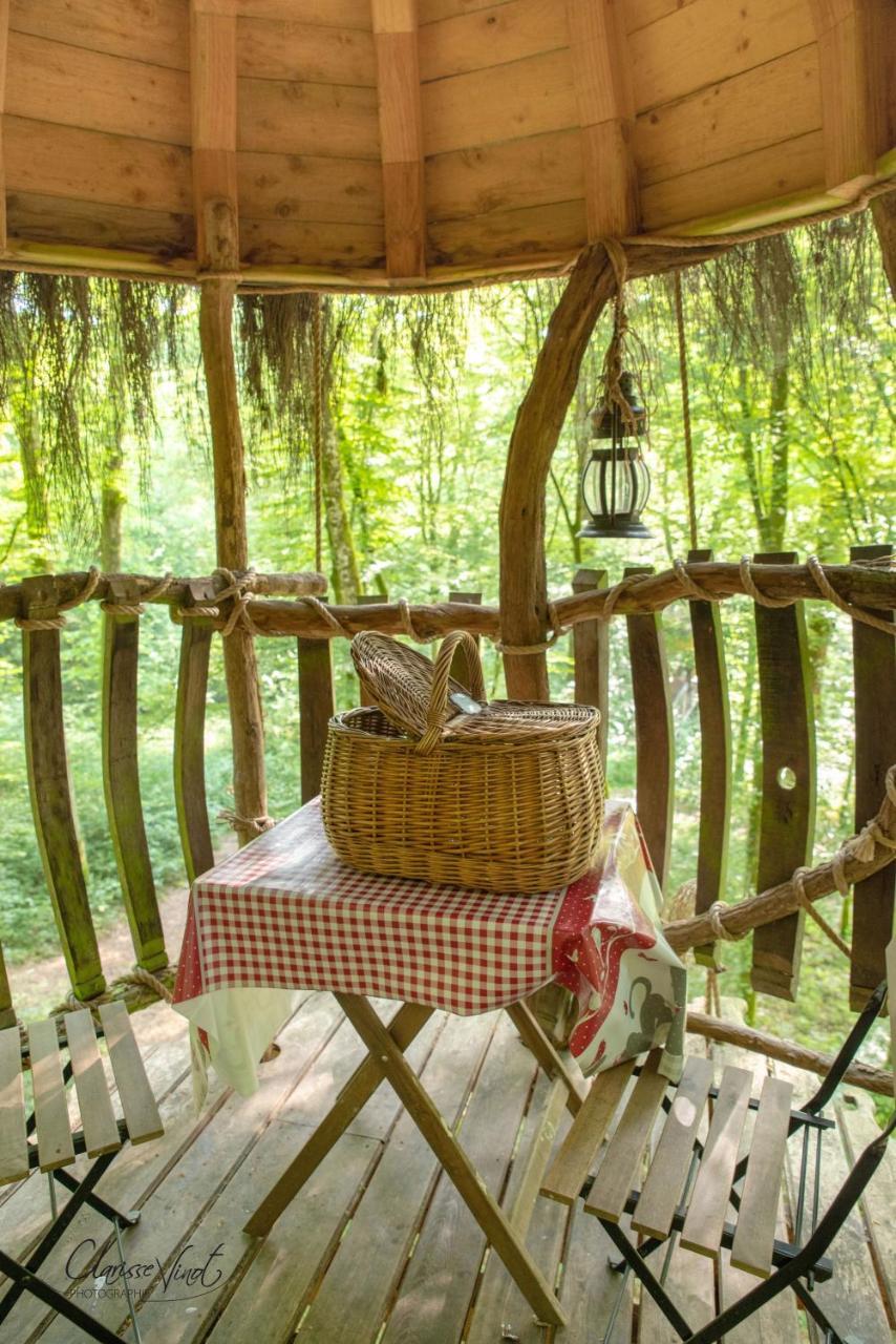 L'Arbre A Cabane Guyonvelle ภายนอก รูปภาพ
