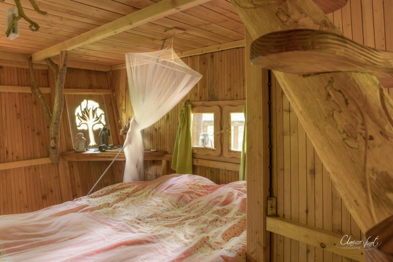 L'Arbre A Cabane Guyonvelle ภายนอก รูปภาพ