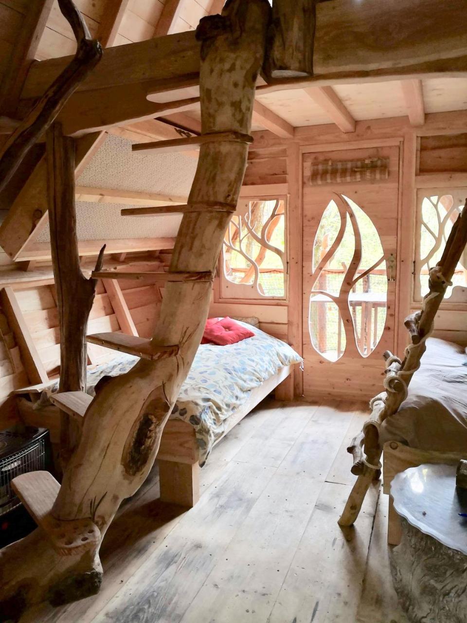 L'Arbre A Cabane Guyonvelle ภายนอก รูปภาพ